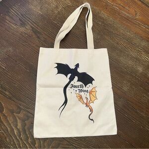 Amazon Bookish Dragon Rider Canvas Tote Bag